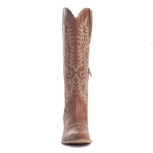 Load image into Gallery viewer, Syllvia Prairie Leather Boots in Bourbon Brown