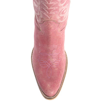 Load image into Gallery viewer, Nalejandra Leather Boots in Pink