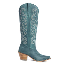 Load image into Gallery viewer, Nalejandra Boots in Deep Turquoise