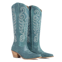 Load image into Gallery viewer, Nalejandra Boots in Deep Turquoise