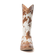 Load image into Gallery viewer, Dakota Dust Handtooled Boots in Tan &amp; White