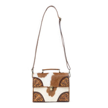 Load image into Gallery viewer, Dakota Dusk Handtooled Bag in Saddle Dust &amp; Moonlight