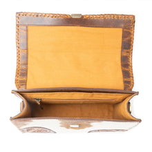 Load image into Gallery viewer, Dakota Dusk Handtooled Bag in Saddle Dust &amp; Moonlight