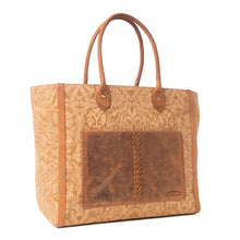 Load image into Gallery viewer, Yellowstone Chief Weekender Bag with Pockets in Amber