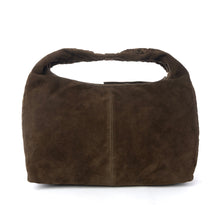 Load image into Gallery viewer, Myra Saddle Weave Genuine Suede Leather Bag in Bridle Bronze