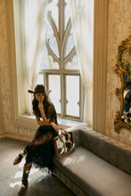 Load image into Gallery viewer, Myra Ironpeak Hairon Leather Laptop Bag in Coal Snow