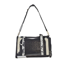 Load image into Gallery viewer, Smoke Hairon Leather Dog Bag