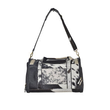 Load image into Gallery viewer, Smoke Hairon Leather Dog Bag