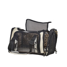 Load image into Gallery viewer, Smoke Hairon Leather Dog Bag