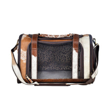 Load image into Gallery viewer, Window Hairon Leather Dog Bag