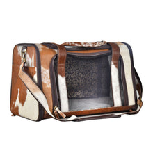 Load image into Gallery viewer, Window Hairon Leather Dog Bag