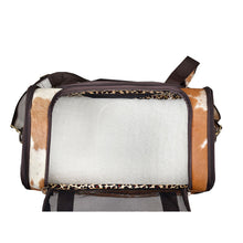 Load image into Gallery viewer, Window Hairon Leather Dog Bag