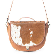 Load image into Gallery viewer, Vanilla Fiesta Leather &amp; Hair On Bag