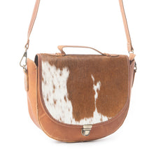Load image into Gallery viewer, Vanilla Fiesta Leather &amp; Hair On Bag