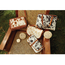 Load image into Gallery viewer, Vanilla Fiesta Leather &amp; Hair On Bag