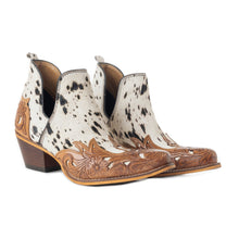 Load image into Gallery viewer, West Street Western Hand-Tooled Booties