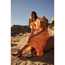 Load image into Gallery viewer, Myra Beth Jane Hairon Leather Boots - Handtooled Ankle Strap Brunch Boots for Bold Cowgirl Vibes