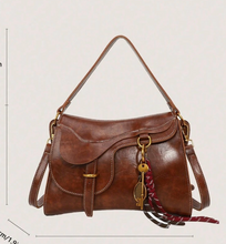 Load image into Gallery viewer, PRE ORDER: Vintage Saddle Bag (With or Without Horse Keychain)