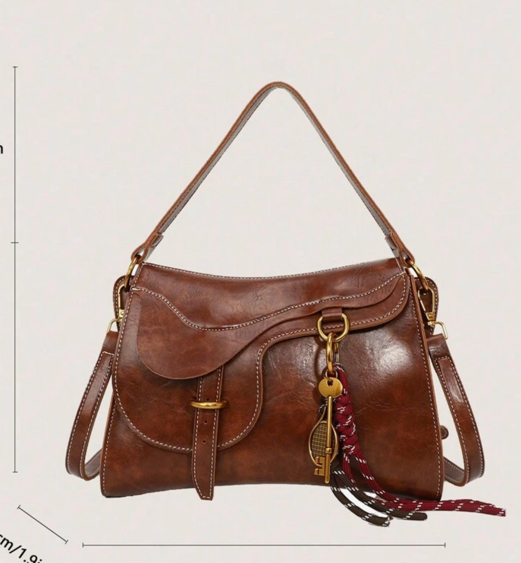 PRE ORDER: Vintage Saddle Bag (With or Without Horse Keychain)
