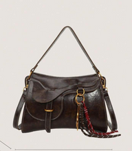Load image into Gallery viewer, PRE ORDER: Vintage Saddle Bag (With or Without Horse Keychain)