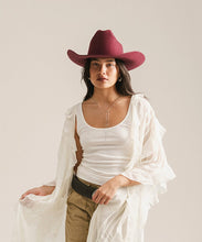 Load image into Gallery viewer, Teddy Cattleman Cowboy Hat