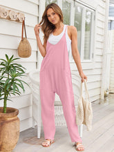 Load image into Gallery viewer, V-Neck Spaghetti Strap Jumpsuit