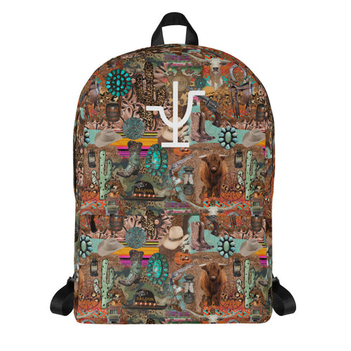 Western Turquoise Junkie Backpack