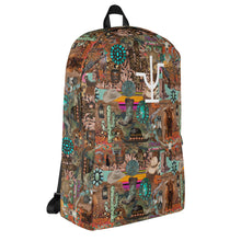 Load image into Gallery viewer, Western Turquoise Junkie Backpack
