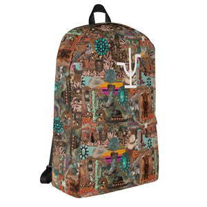 Western Turquoise Junkie Backpack