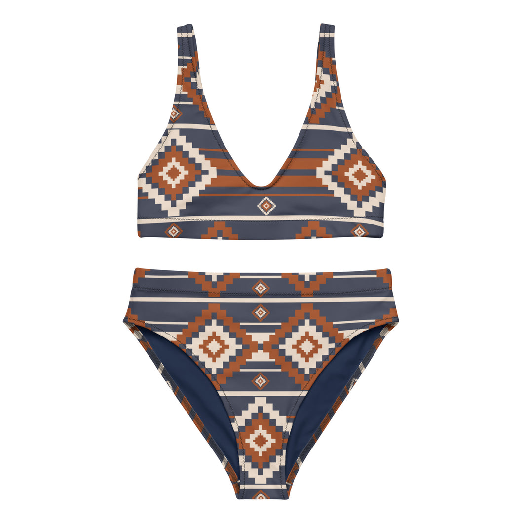 Charro high-waisted bikini