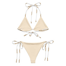 Load image into Gallery viewer, Gold Aztec string bikini