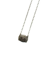 Load image into Gallery viewer, Belt Buckle Initial Necklace