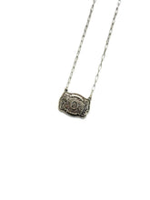 Load image into Gallery viewer, Belt Buckle Initial Necklace