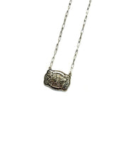 Load image into Gallery viewer, Belt Buckle Initial Necklace