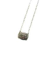 Load image into Gallery viewer, Belt Buckle Initial Necklace