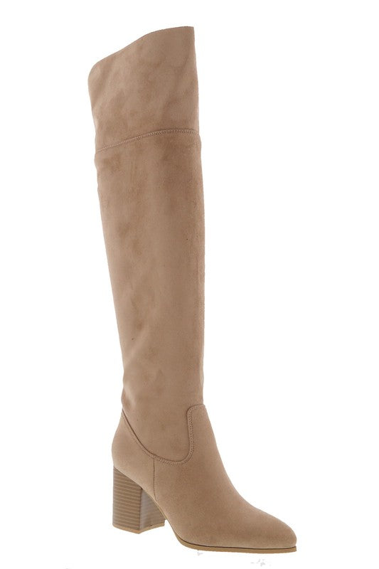CASUAL KNEE HIGH BOOTS