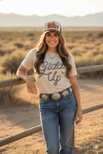 Load image into Gallery viewer, Giddy Up Twisted Rope Graphic Tee