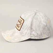 Load image into Gallery viewer, Howdy Darlin' Embroidery Patch Camo Trucker Hat