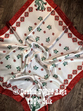 Load image into Gallery viewer, Wild Rag 100% Silk Cactus with Red Bandana Border Cowboy Western Neck Scarf Bandanna by Double B Wild Rags