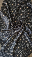 Load image into Gallery viewer, Wild Rag 100% SILK Black Cactus and Sun Western Neck Scarf Bandanna by Double B Wild Rags