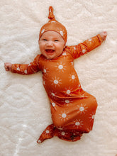 Load image into Gallery viewer, Boho sun gown and hat set