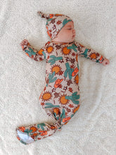 Load image into Gallery viewer, Cactus sun gown and hat set