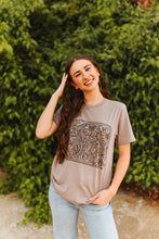 Load image into Gallery viewer, Sunflower Engraved Graphic Tee