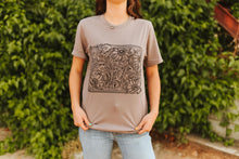 Load image into Gallery viewer, Sunflower Engraved Graphic Tee
