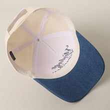 Load image into Gallery viewer, VINTAGE COWBOY Embroidered Star Brim Trucker Hat