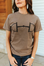 Load image into Gallery viewer, Western Horse Bit Graphic Tee