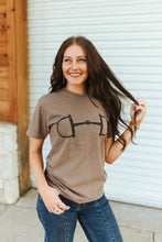 Load image into Gallery viewer, Western Horse Bit Graphic Tee
