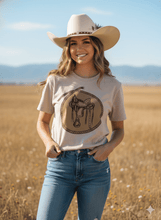 Load image into Gallery viewer, Western Saddle Graphic Tee