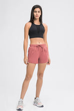Load image into Gallery viewer, Banded Waist Active Shorts With Pockets
