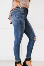 Load image into Gallery viewer, RISEN Amber Full Size Run High-Waisted Distressed Skinny Jeans